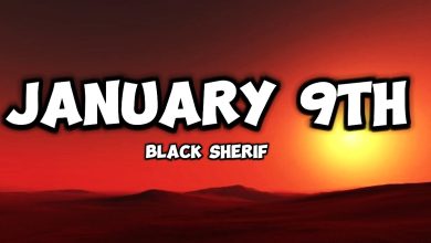Lyrics Black Sherif - January 9th